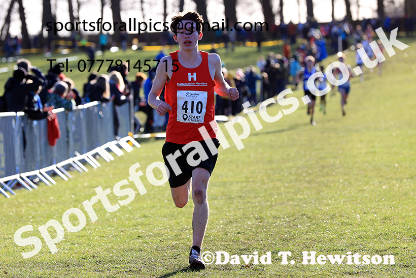 Boys under-15s 2025 Northern Cross Country Champs, Tatton Park, Knutsford, Cheshire. Photo: David T. Hewitson/Sports for All Pics